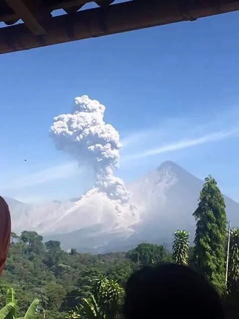 Santiaguito volcano 