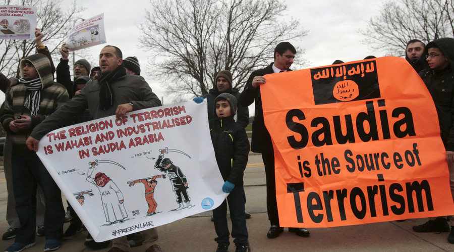 Saudi Arabia protesters