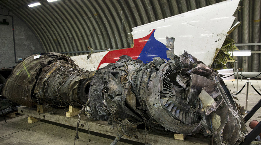 Click to enlarge MH17 wreckage