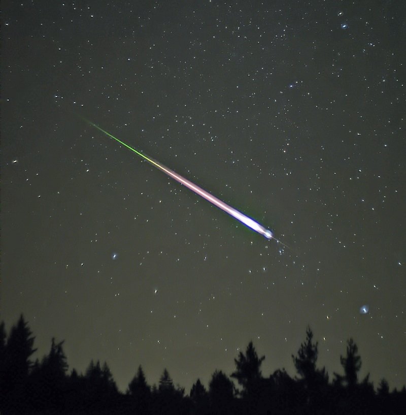Click to enlarge Leonid Meteor