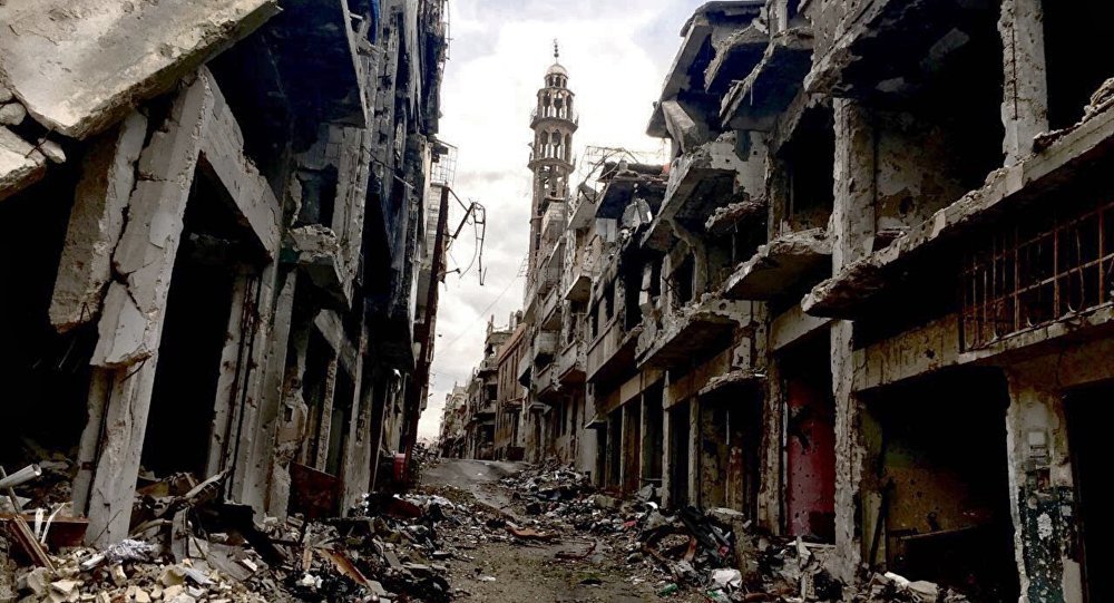 war torn syria