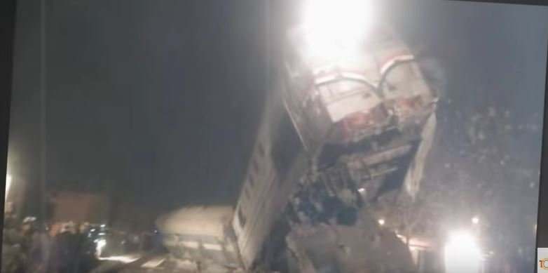 Egypt train crash