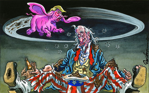 Click to enlarge Trump pink elephant