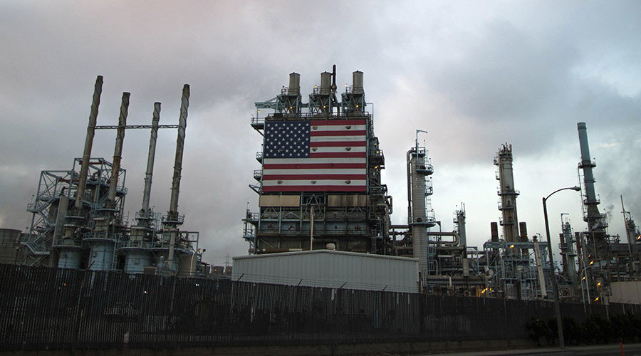Click to enlarge Shale oil rig plant
