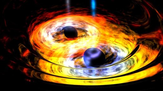 Black holes colliding