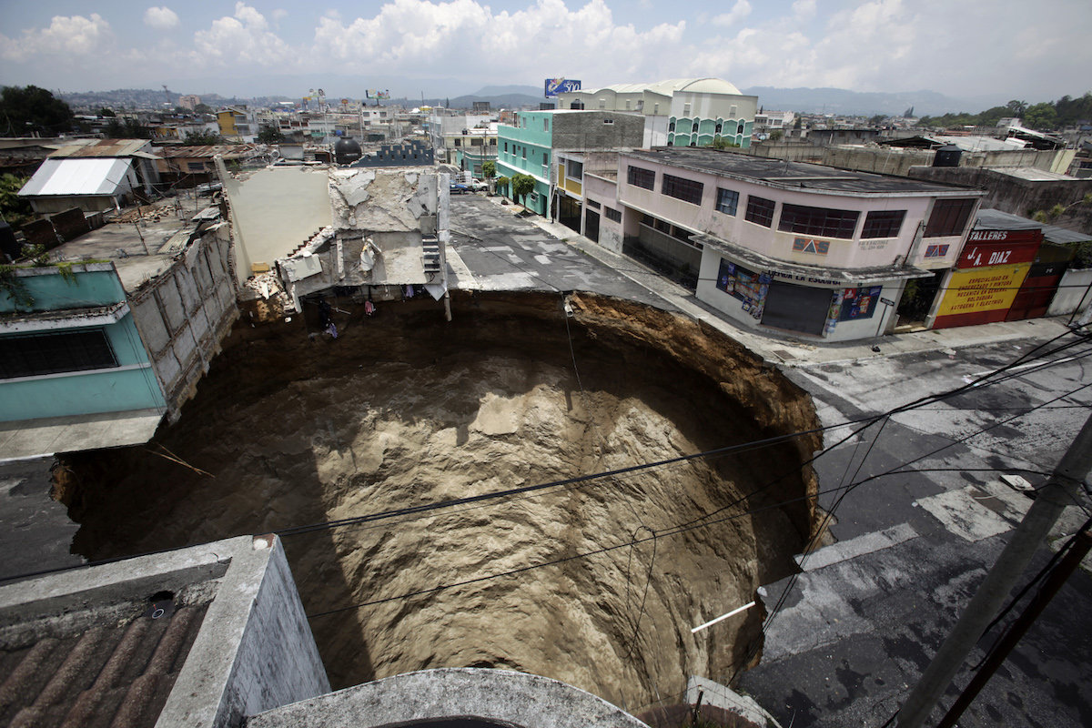 Sinkhole Guatemala