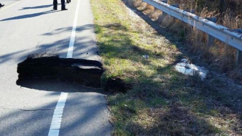 Click to enlarge Original Chatham County sinkhole