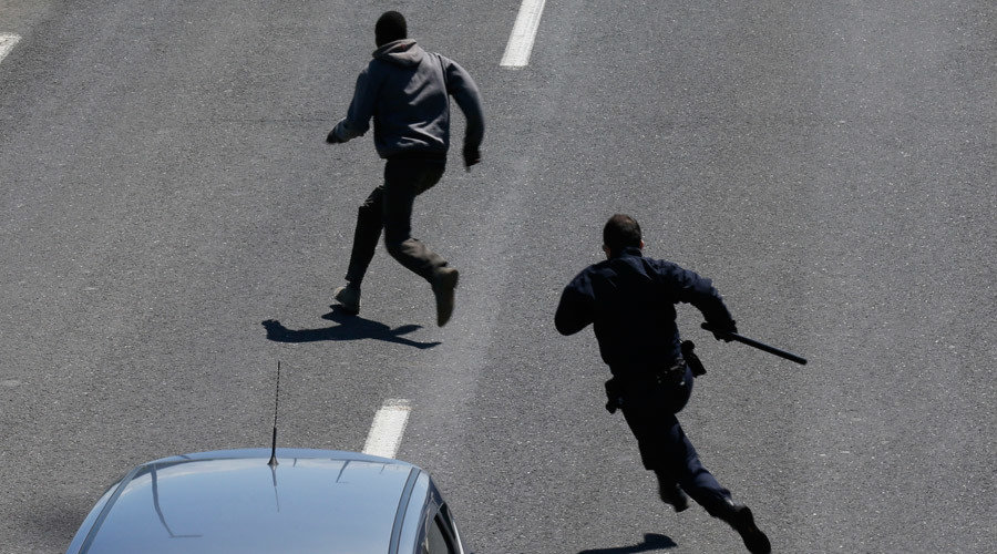 Running migrants