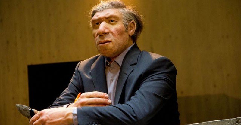 Click to enlarge Neanderthal man