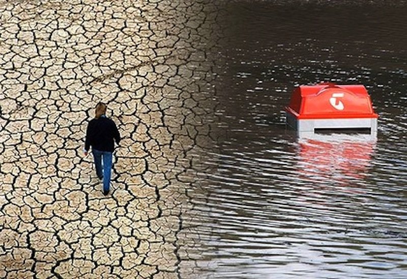Click to enlarge Drought and flooding