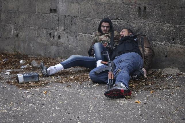 Syrian rebel