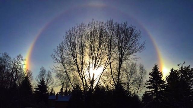 Caledon sun dog