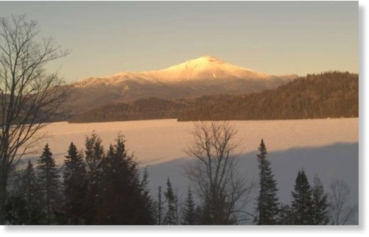Winds at Whiteface Mountain's summit blasted at 45 mph on Saturday night going into Sunday morning.