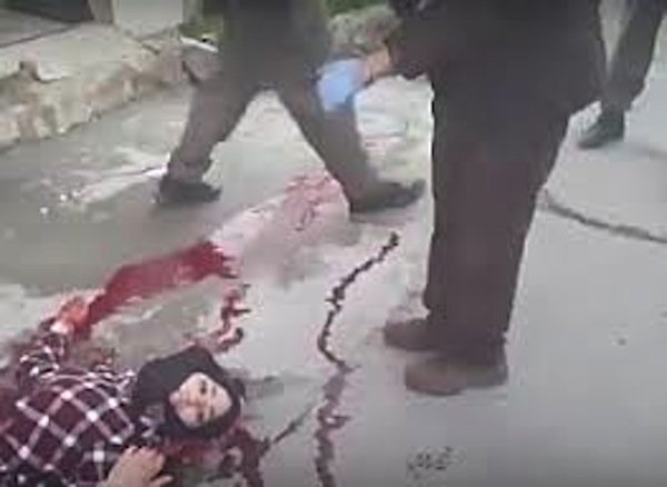14 girl shot palestinian