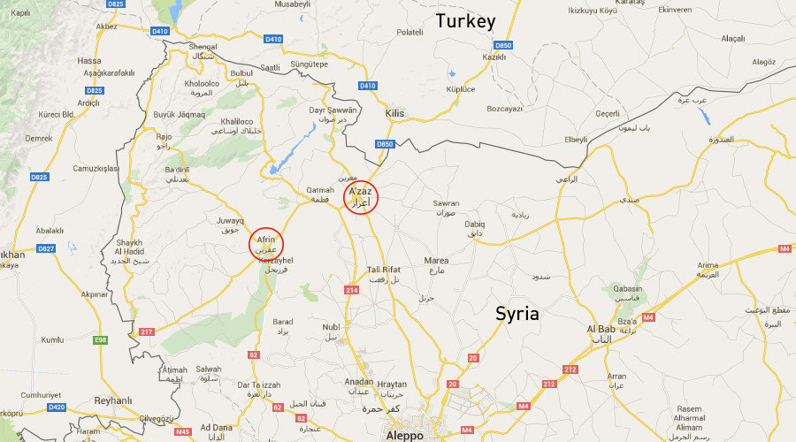 Syria map