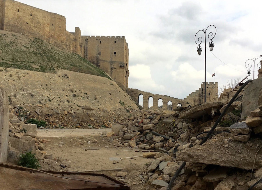 Click to enlarge Aleppo Citadel