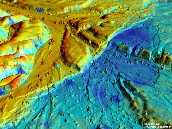 Borrego Fault Baja CA