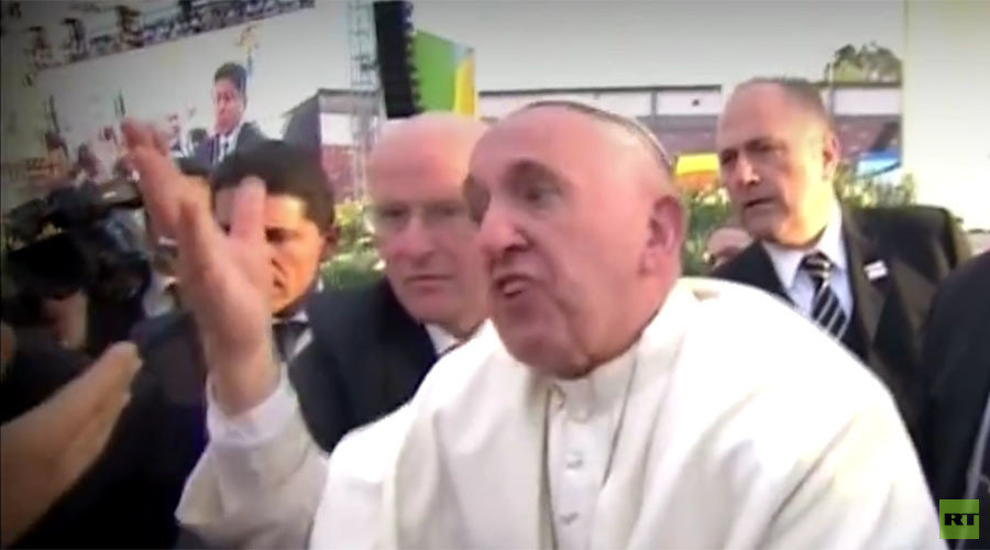 Angry Pope