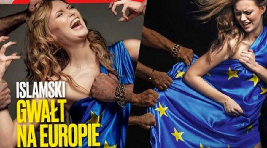 Click to enlarge polish magazine migrant rape
