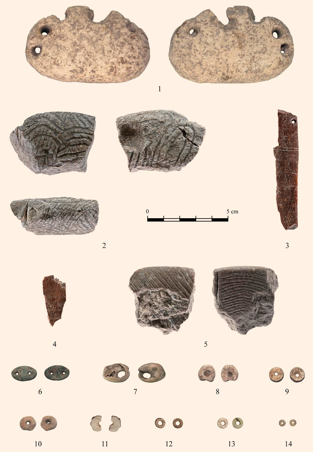 Click to enlarge Artifacts from NEG II