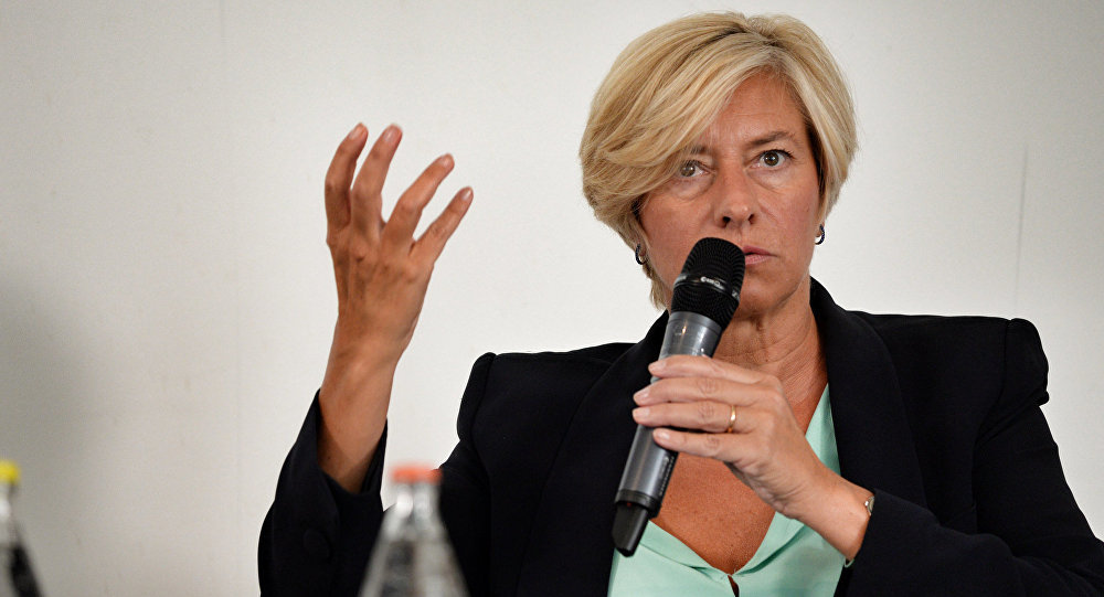 Italian Defense Minister Roberta Pinotti