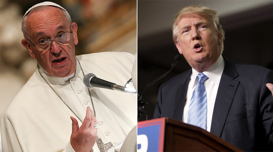 Pope Francis and Trump