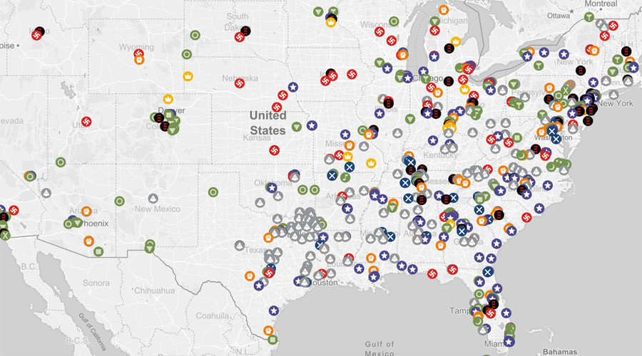 Click to enlarge hate groups us