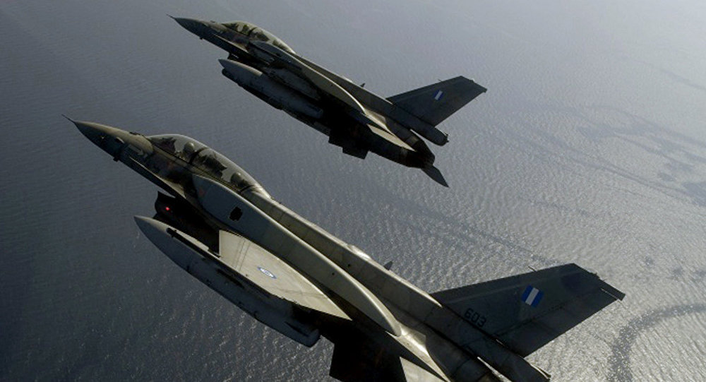 Greek F-16 jets