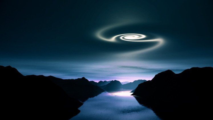Strange sky sounds