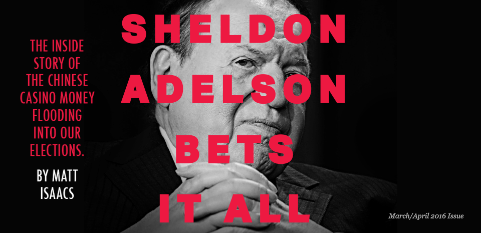 Click to enlarge Sheldon Adelson