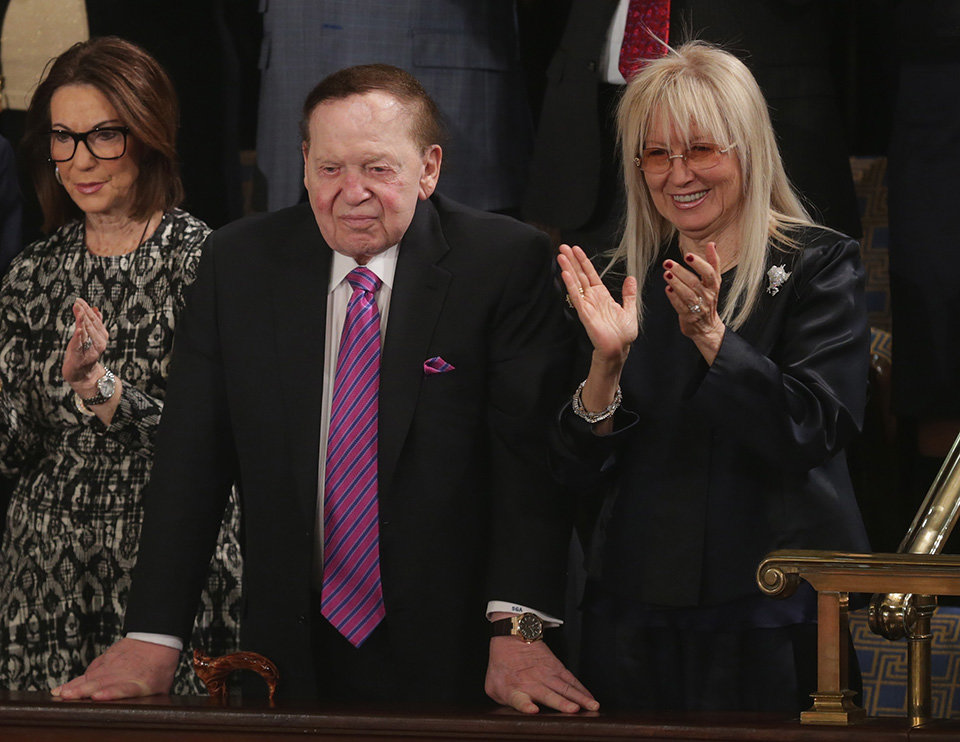 Click to enlarge Sheldon Adelson,