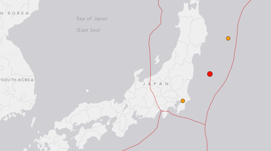 Earthquake in Japan