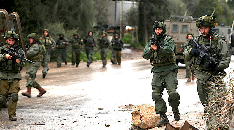 Israeli troops