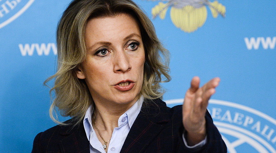 Click to enlarge Maria Zakharova
