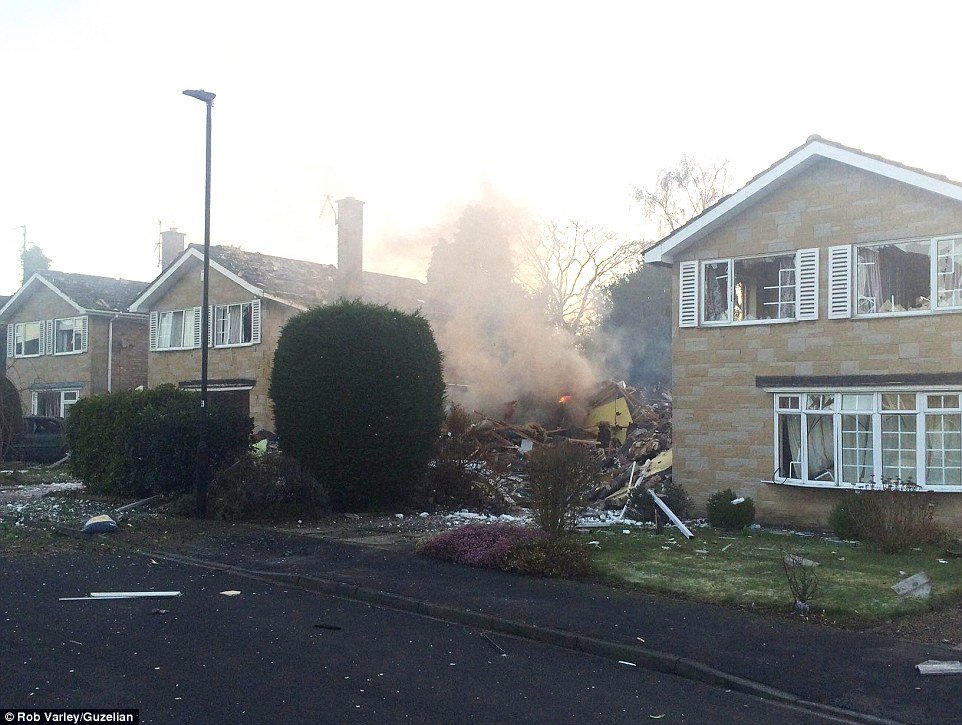 Click to enlarge Yorkshire house explosion