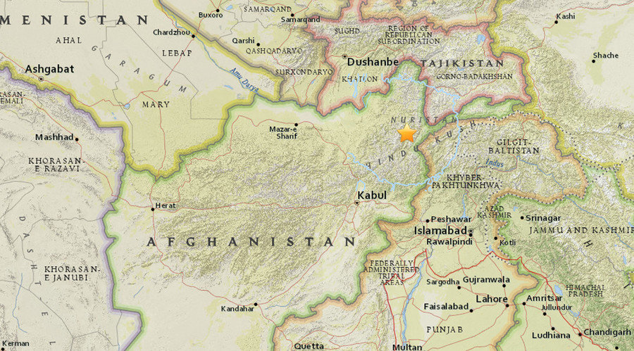 Afghanistan map