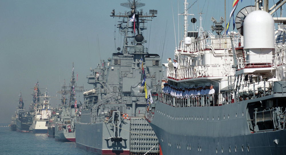 Russian navy ships