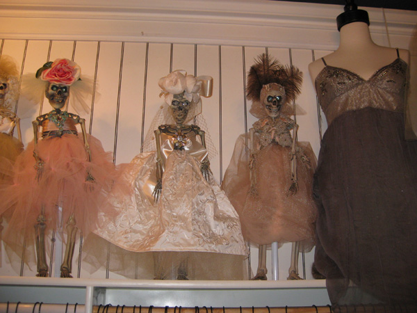 Couture skeletons, San Diego