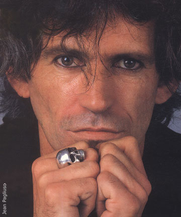Click to enlarge Keith Richards