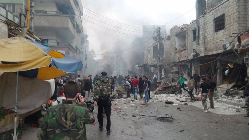 damascus homs attack