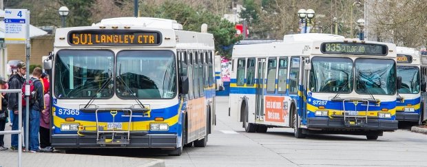 Click to enlarge Surrey buses