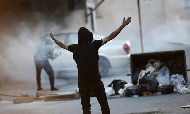 Click to enlarge Bahrain protest