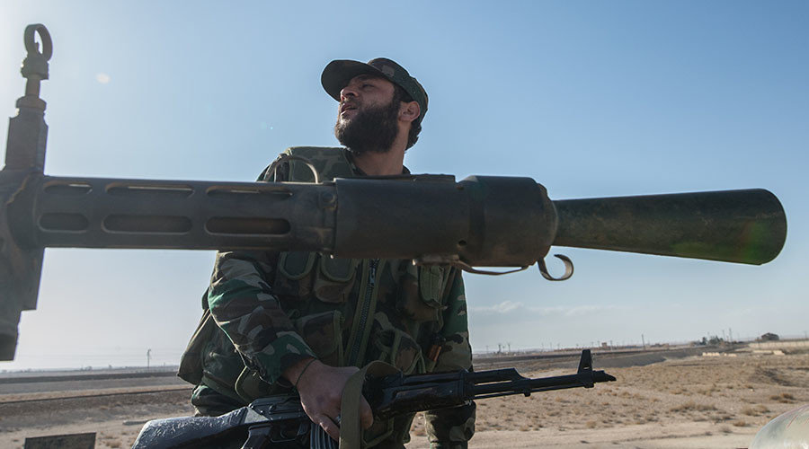 Syrian army soldier