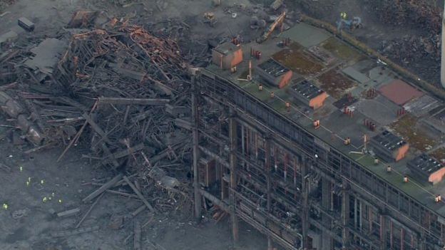 Didcot Power station collapse