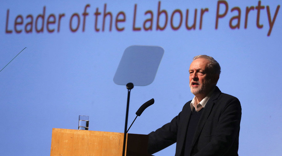 Britain's opposition Labour Party leader Jeremy Corbyn