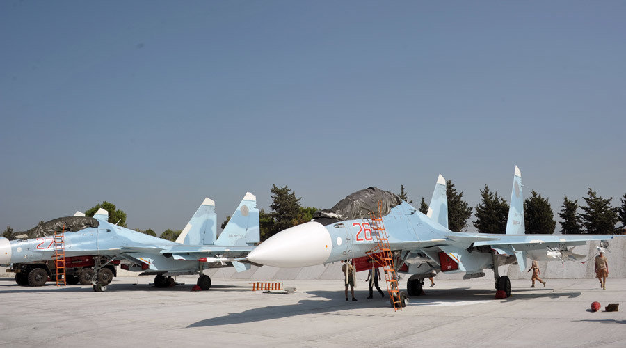 Russian Air Force Sukhoi Su-30 SM jets