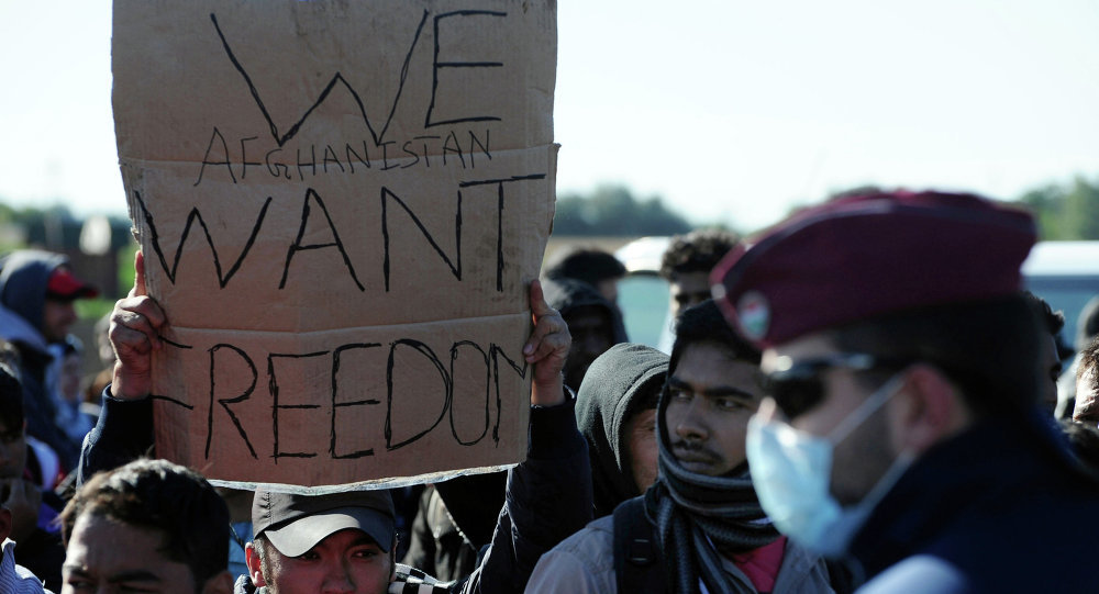 Afghan refugees