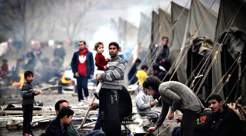 Click to enlarge Syrian refugees