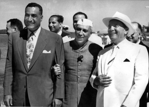 Click to enlarge Tito- Naser - Nehru