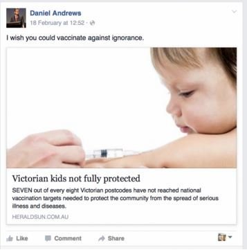Click to enlarge Daniel Andres FB post